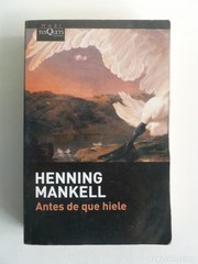Antes de que hiele: